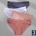 thumbnail image 2 of FINETOO 3 Unids/Set Mujeres Bragas Sexy Malla Lencería Transpirable Mujer Ropa Interior Para Calzoncillos De Baja Alturapangjing, 2 of 4