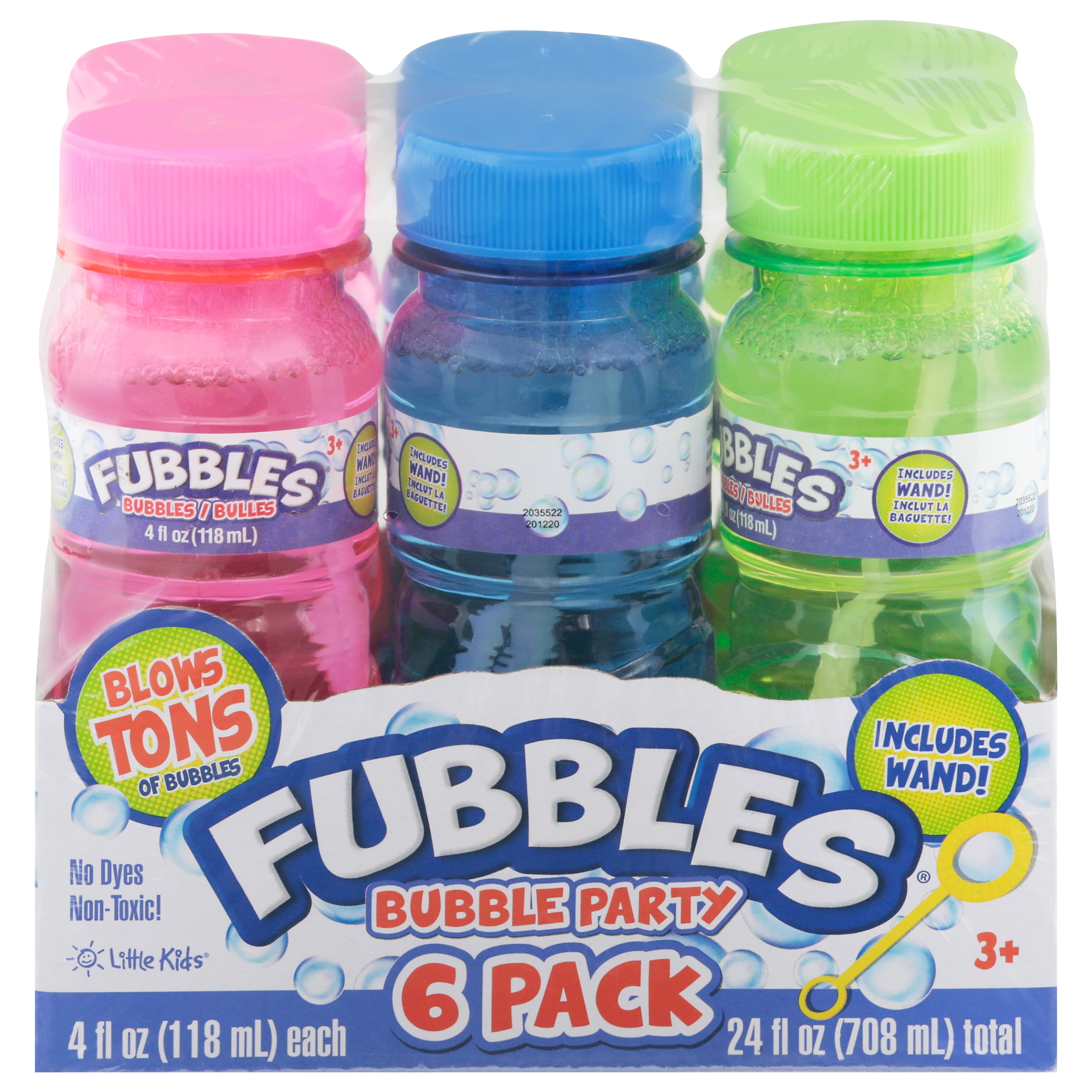 Little Kids - Fubbles Bubbles 6 Pack