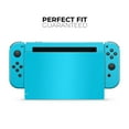 thumbnail image 4 of DesignSkinz Solid Turquoise Blue Full-Body Skin Decal Wrap Cover for Nintendo Switch, 4 of 6