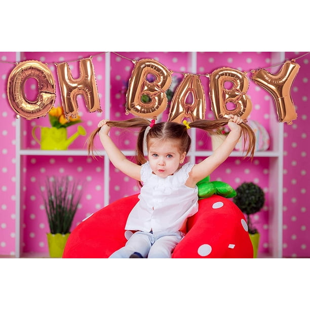 Oh baby sale balloon banner