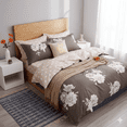 thumbnail image 5 of Say Yes Bedding Modern Nature Floral Duvet Cover Set, 220 Thread Count Cotton Printed Bedding Set with Pillow Shams, Queen, 5 of 5