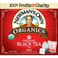 thumbnail image 2 of Newman's Own Organic Black Tea Can Help Boost Immunity and Promotes Overall Wellbeing Strong Robust Black Tea with 100 Individually Wrapped Tea Bags (Pack of 1) USDA Certified Contains Caffeine, 2 of 4