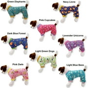 Dog Pajamas Soft Cotton Blend Jumpsuit Cute Clothes Small Medium Pet
