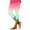 Multicolor, variant on AnuYalue Women Capri Leggings Tummy Control Cropped Yoga Pants Summer Knee Length Beach Pants Solid Casual Joggers Workout Capris Multicolor L