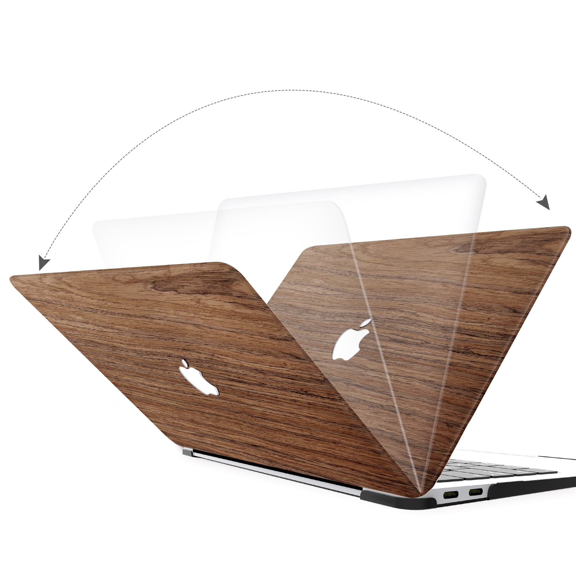 Apple MacBook Pro 13 inch Protective Case 2022-2016, Wooden Hard Shell, Keyboard Cover, Screen Protector, Cherry - Walmart.com Apple MacBook Pro 13 inch Protective Case 2022-2016, Wooden Hard Shell, Keyboard Cover, Screen Protector, Cherry - Walmart.com