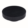 thumbnail image 6 of 31.49'' Round Coffee Table, Wood End Table for Living Room, Modern Contemporary Circle Fluted Drum Side Table, Easy Assembly for Small Space, Matt Black, 6 of 7