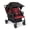 Red/Black, variant on Foundations Gaggle Odyssey 4-Seat Quad Stroller, Reclining Bench Seats with Canopy, Black