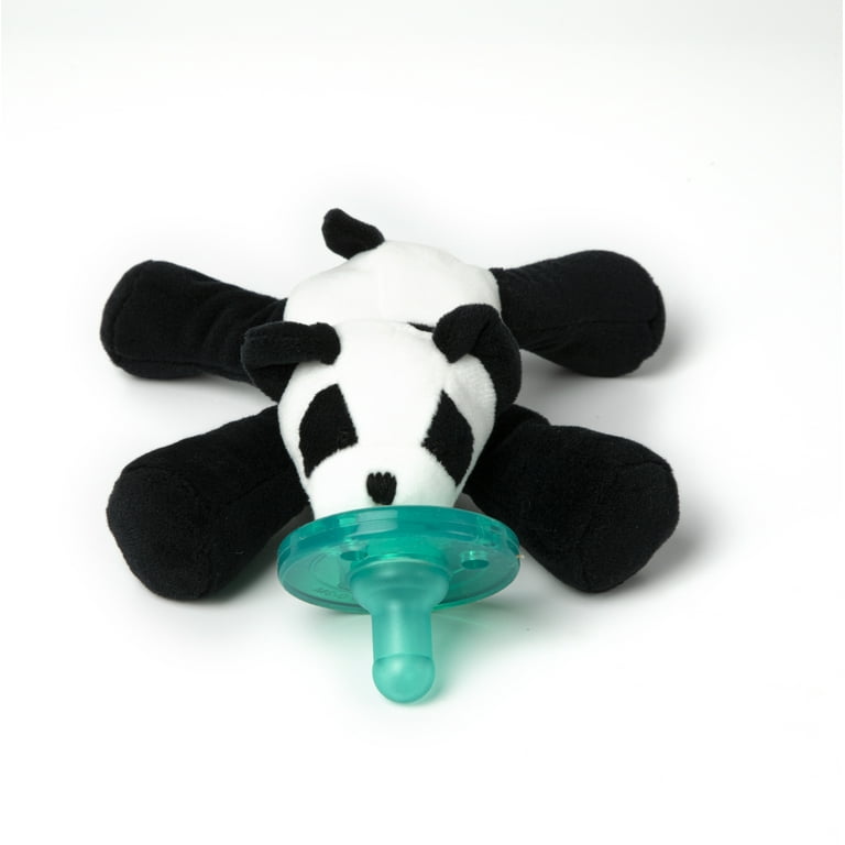 WubbaNub Baby Panda Infant Plush Pacifier Holder