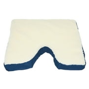 Coccyx Gel Seat Cushion with Fleece -cushion with cut out