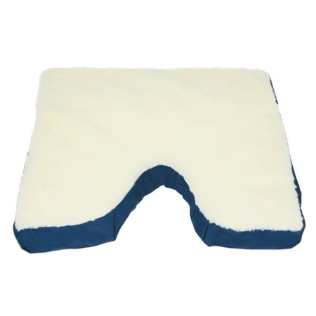 Coccyx Gel Seat Cushion with Fleece -cushion with cut out