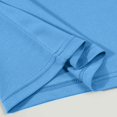 thumbnail image 6 of Plus Size Big & Tall, Men's 2 Piece Set Quick Dry Casual Cotton Shorts & T-Shirt, Athletic Running Gym Workout Fitness Beach Sets | TOPLIU,Sky Blue 2XL, 6 of 7
