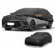 thumbnail image 1 of Funda para auto impermeable para todo clima, protección exterior contra el sol y la lluvia, con tiras reflectantes, negra para Hyundai Sonata, 1 of 7
