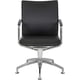 thumbnail image 3 of Silla Fija StarV55 Grupo Microtec Piel PU Negra Estilo Secretarial, 3 of 4