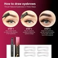 thumbnail image 5 of Hauiodp Eyebrow Chalk Portable And Sweat-proof Without Makeup, Eyebrow Card Eyebrow Printing Eyebrow Powder Set, 5 of 5
