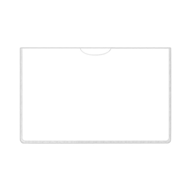 Porte-Cartes 10 Pcs - Étuis de Protection Transparents pour Documents Importants, Cartes d'Identité, Cartes de Visite - Housses de Protection en Plastique Durable