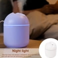 thumbnail image 4 of Bearachild Humidificador 2 en 1 para escritorio de dormitorio interior, difusor de aire de 250ml, rociador de niebla fría para coche, atomizador Personal Humidificadores Blanco 5 Palos Bearachild HA059881-03B, 4 of 6