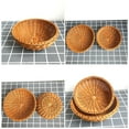 thumbnail image 2 of Imitation Vine Round Fruit Baskets, Food Storage Bowl, Decorative Rattan Wicker Serving Basket For Snacks And Bread, 2 of 9