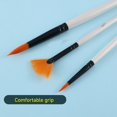 thumbnail image 3 of Paint Brushes, Waterproof Small Paint Brush Nylon Wool 10pcs  For Painters For School, 3 of 8