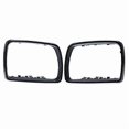 thumbnail image 1 of 1Pair Car Black Rearview Mirror Cover Shell Side Mirror Frame Replacement for-BMW E53 X5 2000-2006, 1 of 5