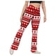 thumbnail image 5 of Pantalones de yoga con estampado de Chrimas para mujer a la moda, mallas deportivas de talle alto, pantalones de entrenamiento Pompotops  ulkah943858, 5 of 8