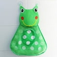 thumbnail image 4 of Children'S Water Play Toy Storage Bag, Bath Toy Storage Mesh Bag, Bathroom With Suction Cup Hanging Bag, 1Pc Frog Storage Bag Polyester And Pvc - 1 X Storage Bag, 4 of 7