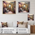 thumbnail image 4 of Designart "curious Toilet Delight" Bath & Laundry Floater Framed Wall Decor, 4 of 7