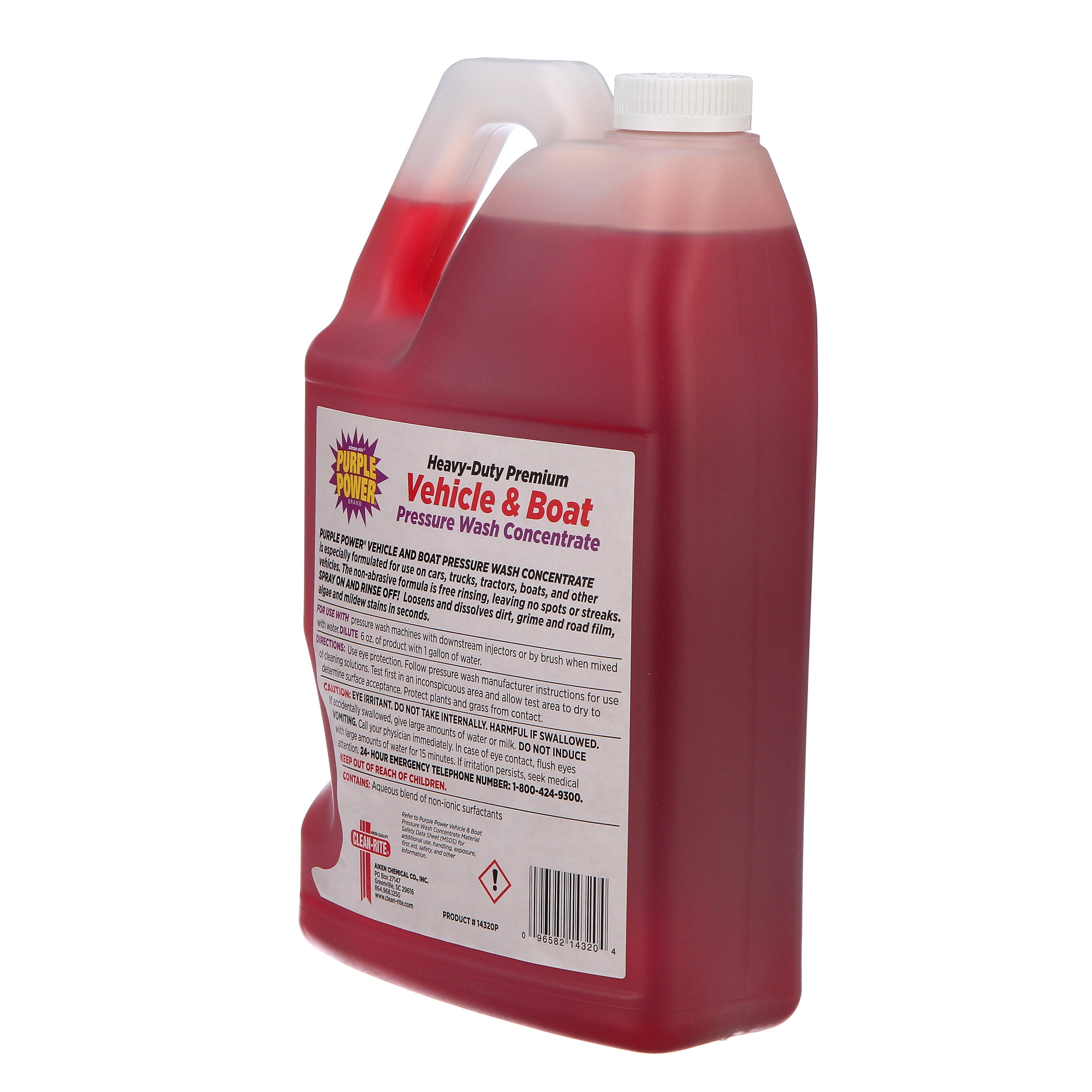 Purple Power Heavy Duty Vehicle And Boat Pressure Wash Concentrate