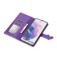 thumbnail image 2 of Shining Wallet Case for Samsung Galaxy S22 with Card Slots Holder Kickstand Flip Folio Cover, Sparkle Bling PU Leather Diamond Heart Love Magnetic Clasp Stylish Case for Women Girls,Purple, 2 of 6