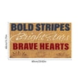 thumbnail image 3 of Honmine 250th Anniversary of Independence Imitation Coir Doormat, Entryway Floor Mat, Patriotic Scraper Mat for Front Door, Porch, Patio, 3 of 6