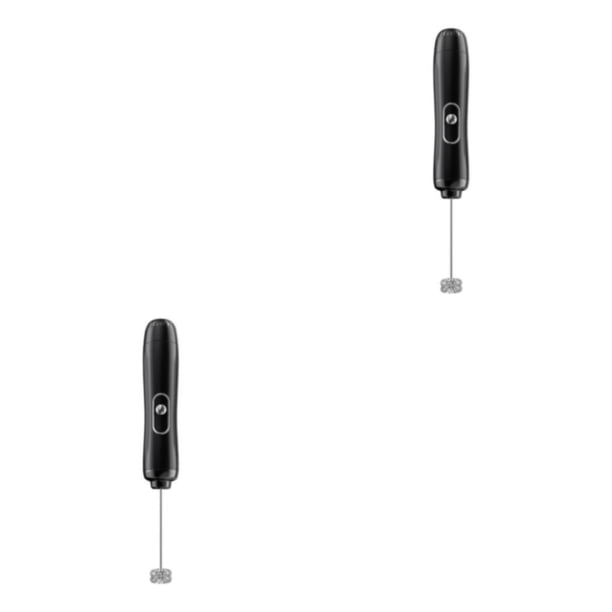 Naiovety Espumador de leche eléctrico ABS, Control de botón alimentado por de mano, batidor de huevos de crema de cocina de Color Type1 NO1
