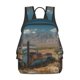 thumbnail image 1 of Easygdp Deserted Classic Car Landscape para Easygdp Yak - Mochila Casual Ligera y Resistente para Viaje y Senderismo para Hombres y Mujeres, 1 of 7