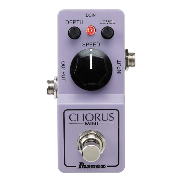 Dispositivo de Efecto Chorus Estéreo Ibanez Mini Fabricado en Japón