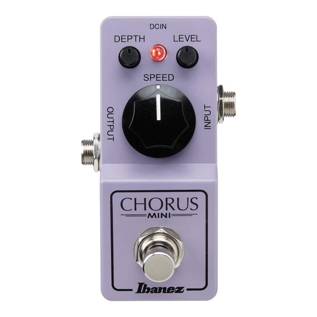 Dispositivo de Efecto Chorus Estéreo Ibanez Mini Fabricado en Japón