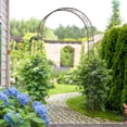 thumbnail image 4 of Arche de Jardin en Métal avec Revêtement Époxy, Noire, Résistante aux Intempéries, 4 of 7