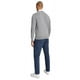 thumbnail image 3 of Jersey Tommy Hilfiger Colección 2024 con cuello en V para hombre, color gris, 3 of 4