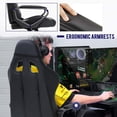 thumbnail image 2 of BestOffice Ergonomic High-Back Gaming Chair – PU Leather Office, Lumbar Support, Executive Swivel Racing Style, White, 2 of 7