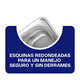thumbnail image 5 of Inserto de acero inoxidable Rhino INAN-2.5 tamaño noveno 17.5 x 11 cm altura 2 y media pulgadas, 5 of 6