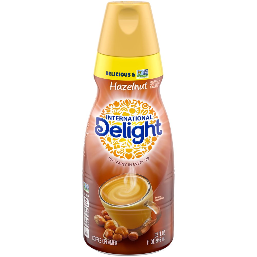 International Delight Hazelnut Coffee Creamer, 32 Oz.