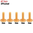 thumbnail image 1 of 5pc/set Rubber Golf Tees,Golf Practice Tees in 5 Different Sizes,Durable Rubber Tees for Golf Hitting Practice Mats and Training 5Pcs-7.5cm, 1 of 6