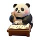thumbnail image 5 of Figura de panda para decoración del salpicadero del coche, artesanías, adorno coleccionable para coche. Estilo C, 5 of 9
