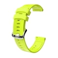 thumbnail image 1 of Correa de reloj de silicona deportiva Pulsera de fitness Reemplazo de correa de silicona para Garmin / HUAWEI / Samsung 20 mm, Verde Vogacara EL2640-07, 1 of 2