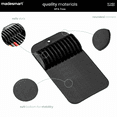 thumbnail image 5 of madesmart Classic Large Knife Mat for 11 Knives with Soft Grip Base, Carbon, In Drawer Knife Organizer, 5 of 8