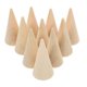 thumbnail image 5 of Cone Shape Wooden Cones For Decorating Unpainted 2.5x5cm 10Pcs, 5 of 5