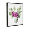 thumbnail image 3 of Stupell Industries Floral Glam Bouquet Botanical & Floral Painting Black Floater Framed Art Print Wall Art, 25 x 31, 3 of 9
