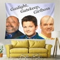 thumbnail image 1 of Divertido tapiz Meme Gaslight Gatekeep Girlboss Tapestries Bertram Gibby Bob Duncan Art Poster para el hogar, dormitorio, sala de estar, dormitorio universitario, decoración de 59.8 x 48.0 in oso de fresa Electrónica, 1 of 5