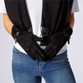thumbnail image 4 of Kennedy Polyester Gloves One Pair - Black, 4 of 7