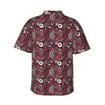 thumbnail image 3 of Goofa Daisies Flowers Hawaiian Shirt for Men, Unisex Summer Beach Casual Short Sleeve Button Down Shirts,Aloha Tropical Floral print shirt-Small, 3 of 9