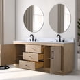 thumbnail image 4 of Vanity Art 72" Double Bathroom Vanity with Sink,,Freestanding Bath Storage Cabinet with Engineered Marble Top, 4 of 5