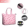 thumbnail image 2 of Pink Ribbon Pattern Travel Tote Bags for Women Carry On,Large Weekender Bags for Women Travel,Multi Functional Duffle Bag for Work,Shopping,Sports, 2 of 5