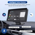 thumbnail image 2 of Radio para Coche Reproductor MP5 7 Pulgadas Llamada Manos Libres Inalámbrico Carplay Android Auto, 2 of 9